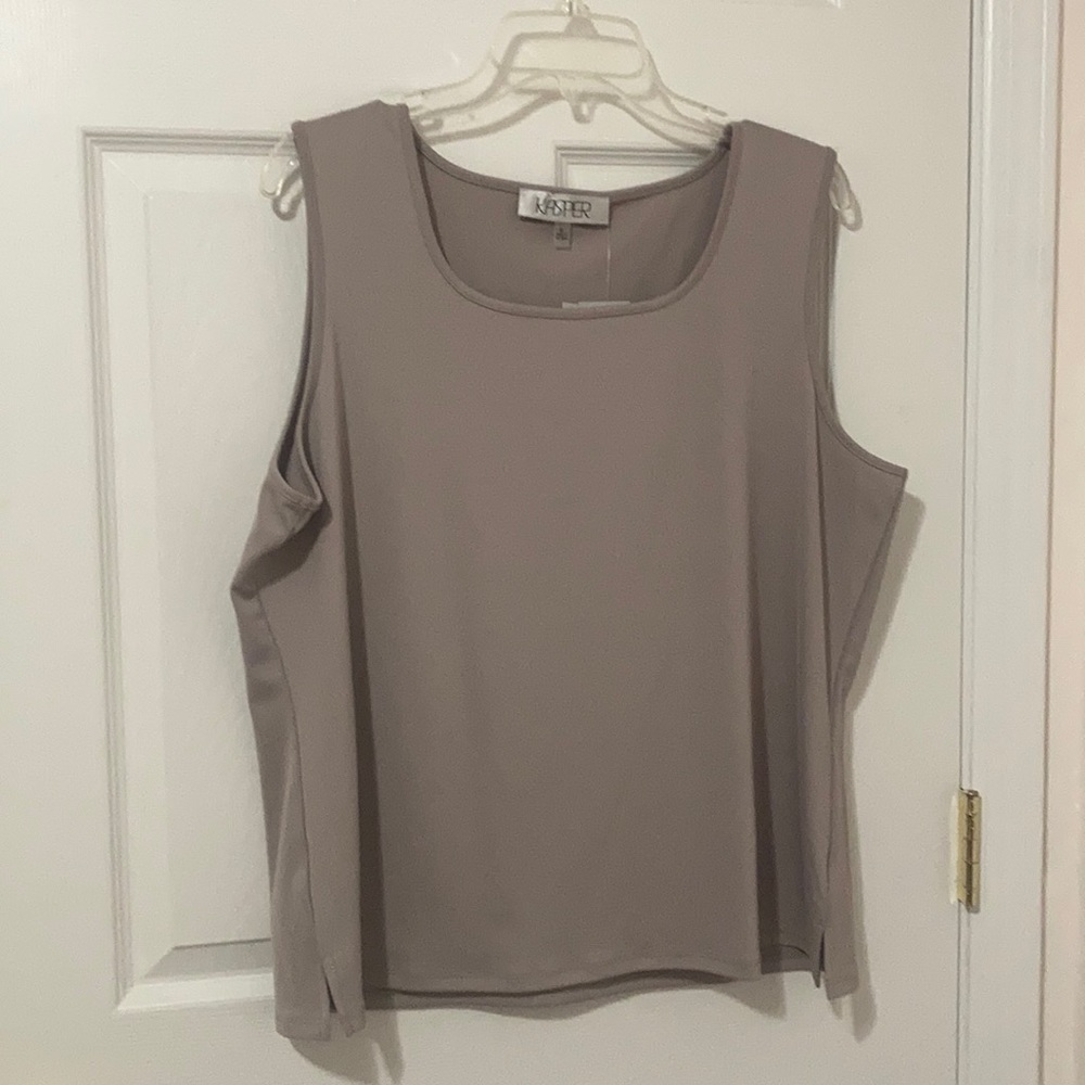 Kasper sleeveless top FINAL SALE